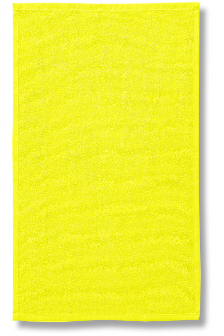 Bombažna brisača, 50x100cm, limonino rumena