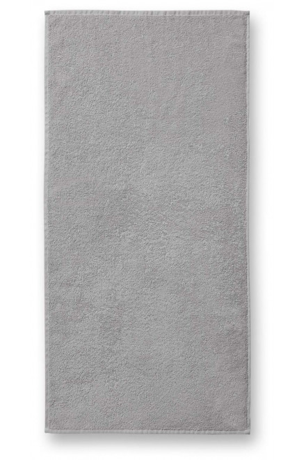 Bombažna brisača, 50x100cm, svetlo siva
