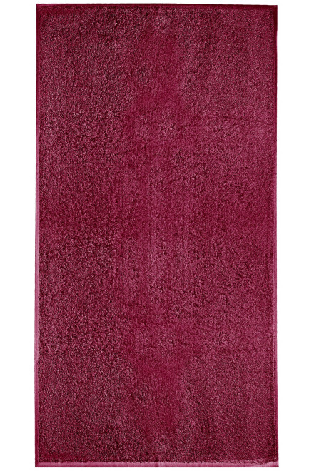 Bombažna brisača, 70x140cm, marlboro rdeča