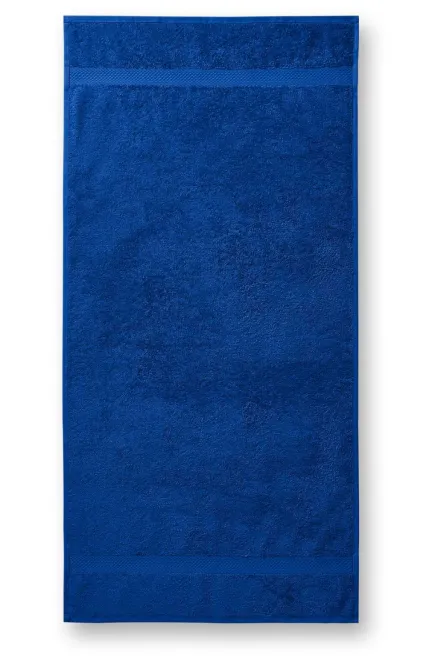 Bombažna težka brisača, 50x100cm, kraljevsko modra