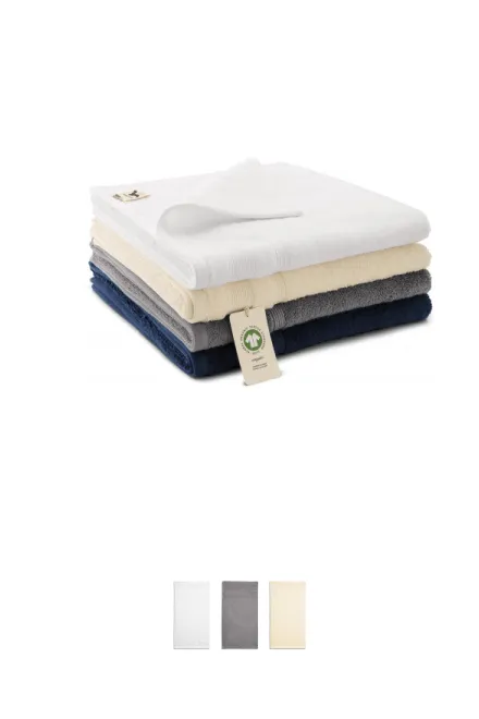 Brisača iz organskega bombaža, temno modra