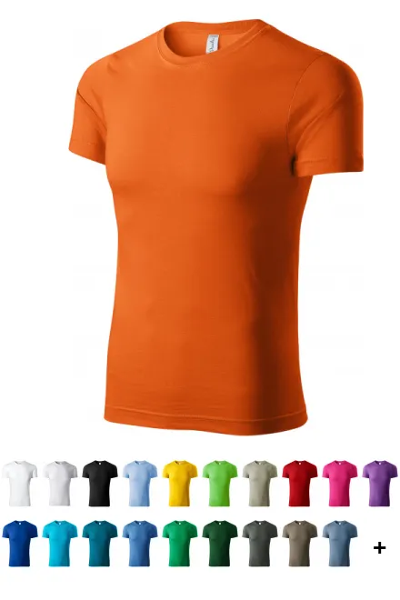 Lahka majica s kratkimi rokavi, oranžna