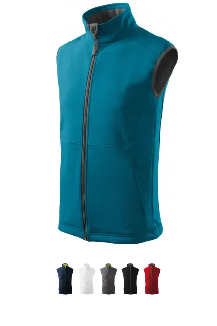 Moški telovnik, temno turkizna