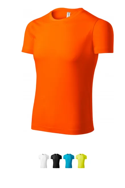 Unisex športna majica, neon oranžna