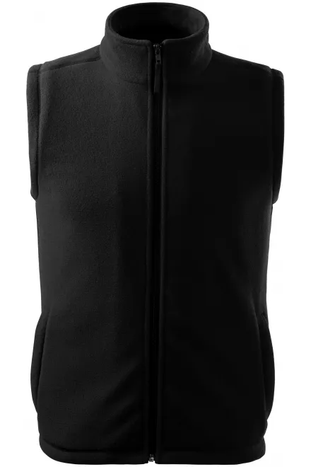 Klasičen telovnik iz flisa - črna, XS