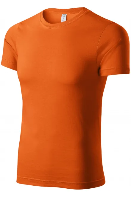 Lahka majica s kratkimi rokavi, oranžna