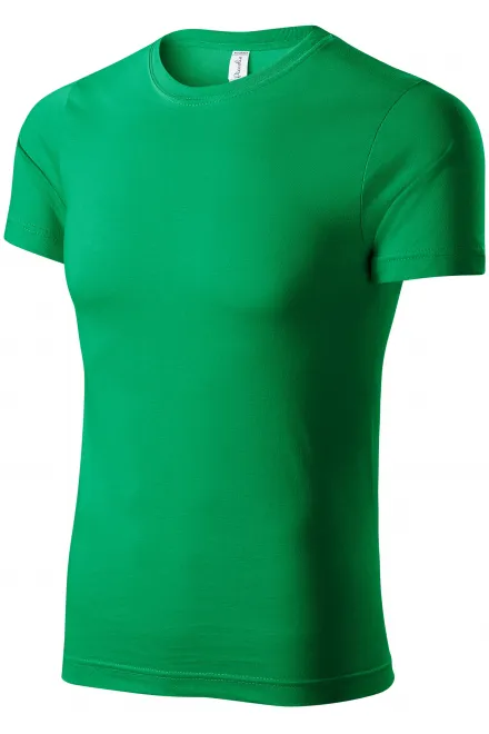 Lahka majica s kratkimi rokavi, travnato zelena