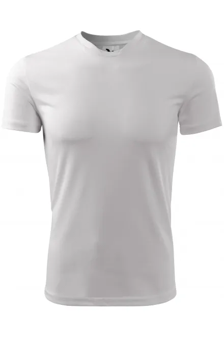 Majica z asimetričnim izrezom - bela, XL