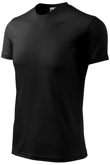 Majica z asimetričnim izrezom, črna