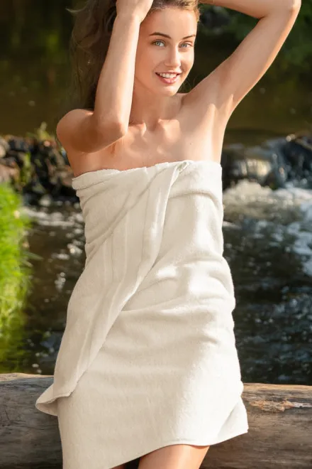 Brisača iz organskega bombaža, mandelj