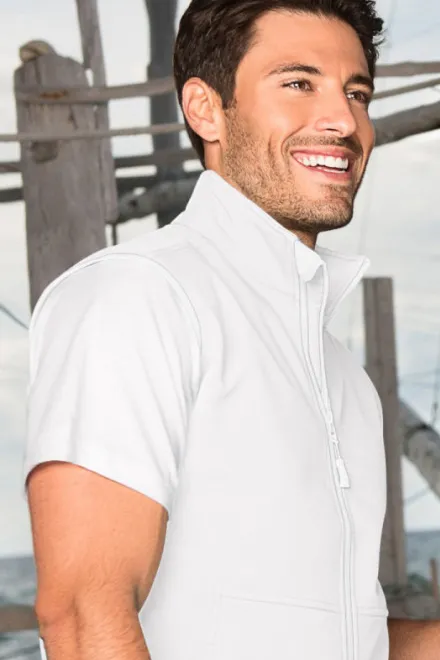 Moški telovnik, bela