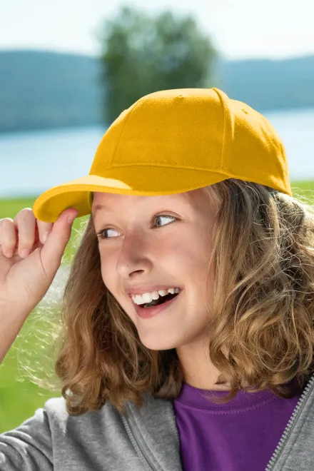 Otroška kapa, rumena