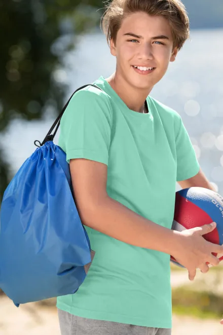 Športna majica za otroke, mint