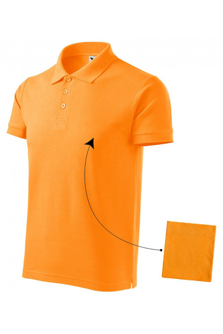 Moška elegantna polo majica, mandarina