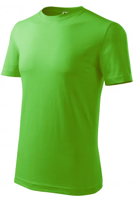 Moška klasična majica, jabolčno zelena