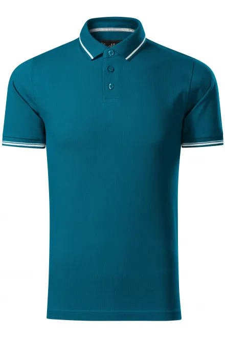 Moška kontra majica polo - petrol blue, S