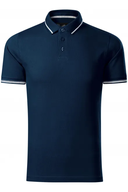 Moška kontra majica polo - temno modra, S