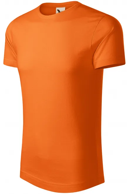 Moška majica iz organskega bombaža, oranžna