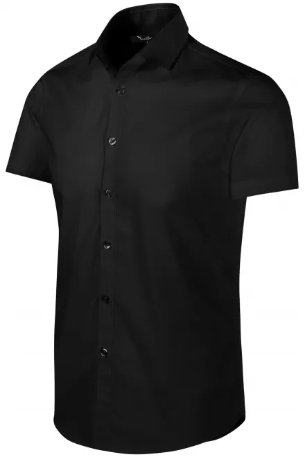 Moška majica - Slim fit, črna