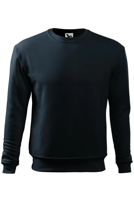 Moška / otroška jopica preko glave, brez kapuce - temno modra, XL