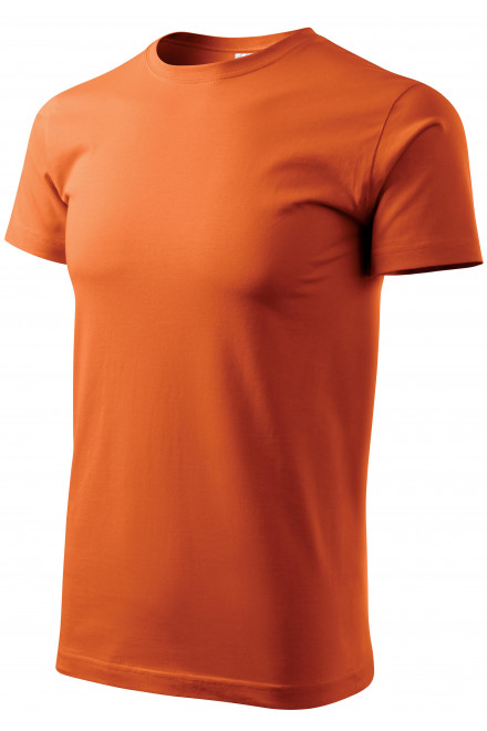 Moška preprosta majica, oranžna
