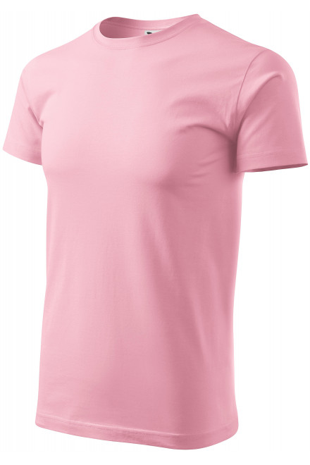 Moška preprosta majica, roza