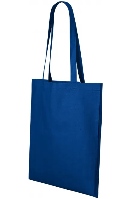 Nakupovalna torba iz bombaža, kraljevsko modra