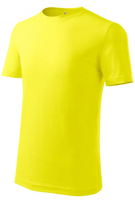 Otroška lahka majica, limonino rumena