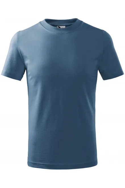 Otroška preprosta majica - denim, 110 cm / 4 leta