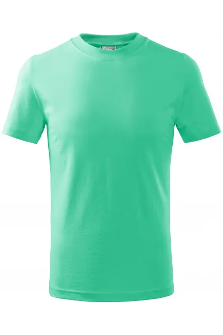 Otroška preprosta majica - mint, 110 cm / 4 leta