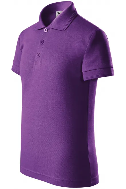 Polo majica za otroke, vijolična