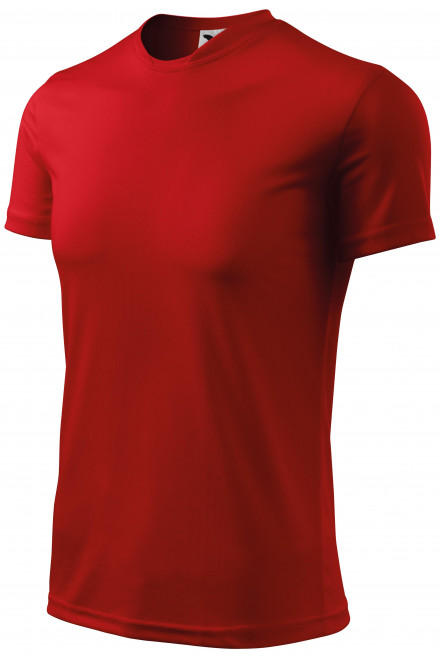 Športna majica za otroke, rdeča