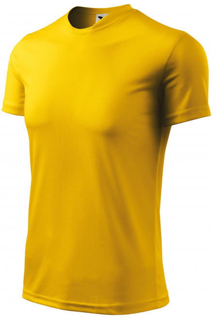 Športna majica za otroke, rumena
