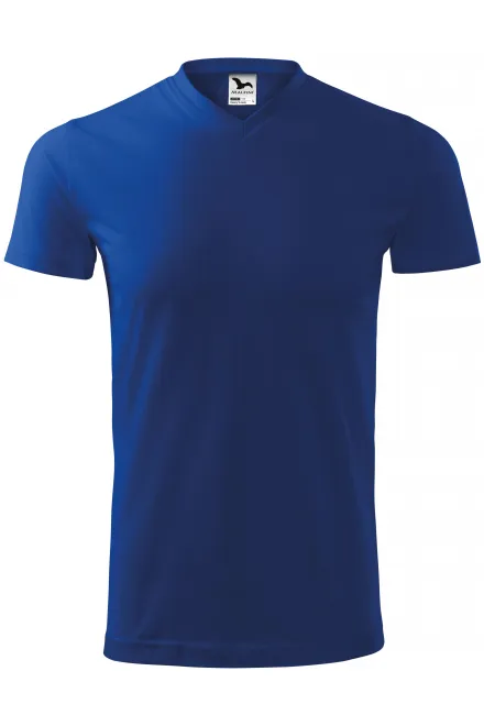 Težka majica s kratkimi rokavi - kraljevsko modra, XL