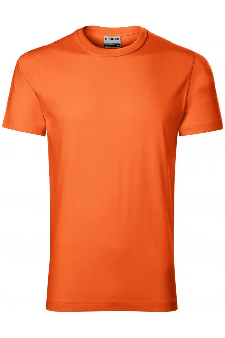 Trpežna moška majica - oranžna, L
