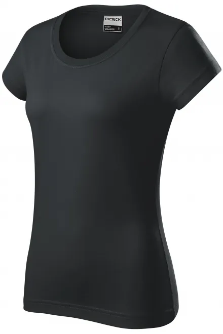 Trpežna ženska majica v težki kategoriji, ebony siva