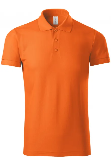 Udobna moška polo majica - oranžna, 3XL