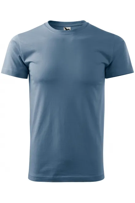 Uniseks majica z večjo težo - denim, XL