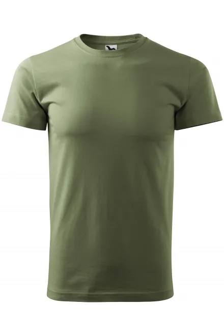 Uniseks majica z večjo težo - khaki, XL