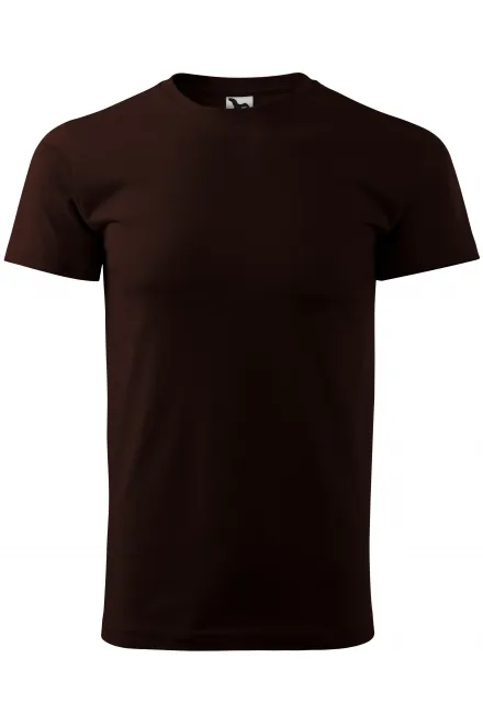 Uniseks majica z večjo težo - kava, XL