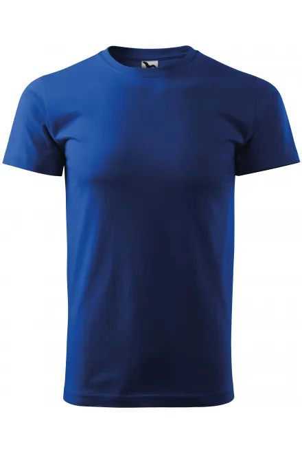 Uniseks majica z večjo težo - kraljevsko modra, XL
