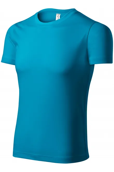 Unisex športna majica, turkizno