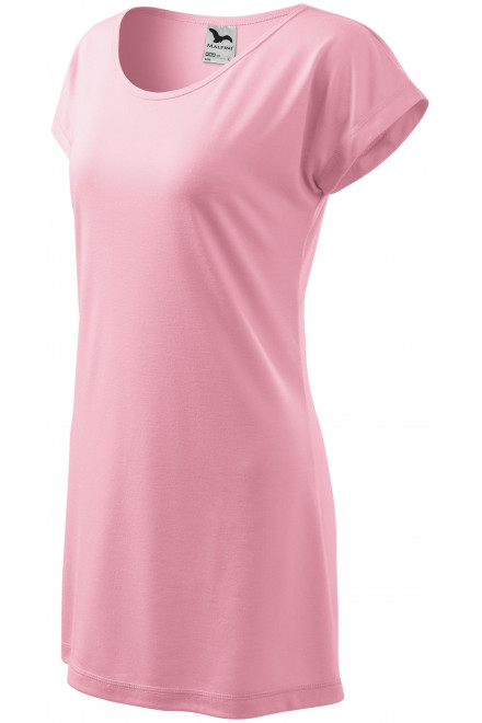 Ženska dolga majica / obleka, roza