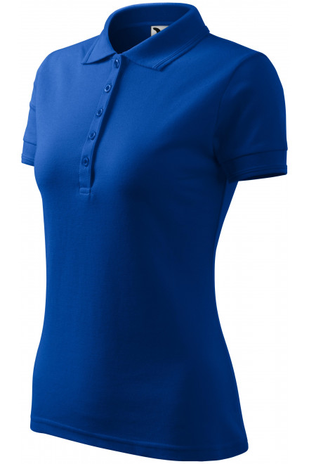 Ženska elegantna polo majica, kraljevsko modra