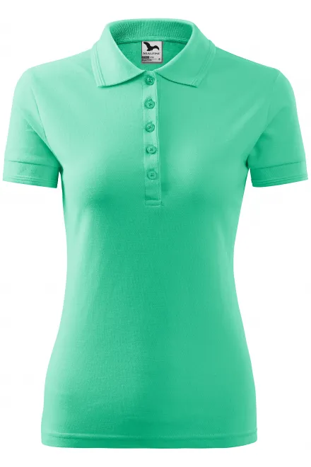 Ženska elegantna polo majica - mint, S