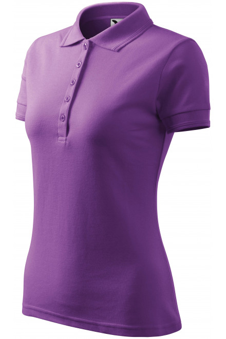 Ženska elegantna polo majica, vijolična
