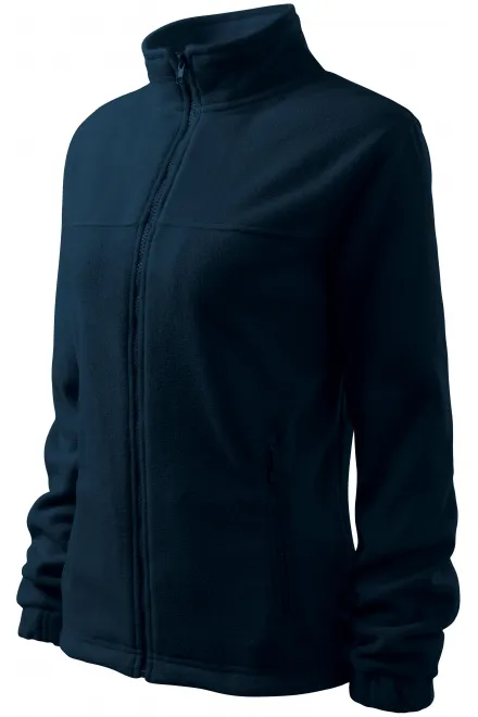 Ženska jakna iz flisa, temno modra