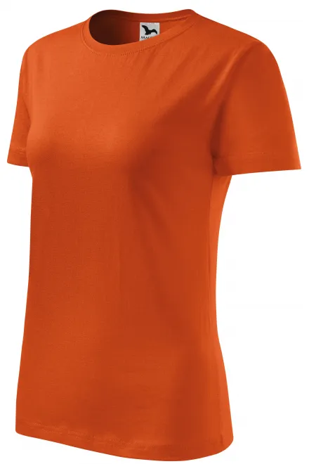 Ženska klasična majica, oranžna