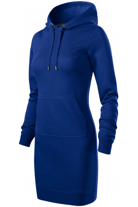 Ženska pulover obleka, kraljevsko modra