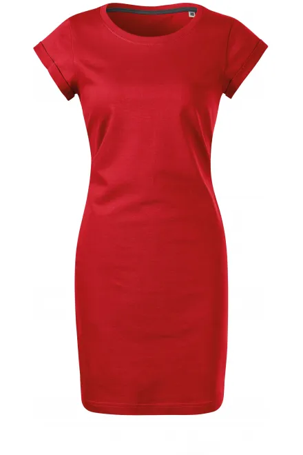 Ženske obleke za vsak dan - rdeča, M